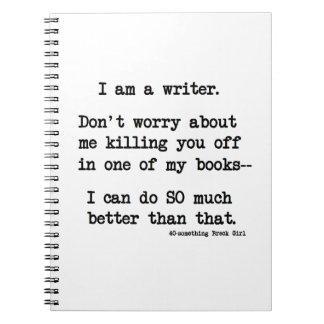 Caderno Espiral Caderno/Diário do escritor