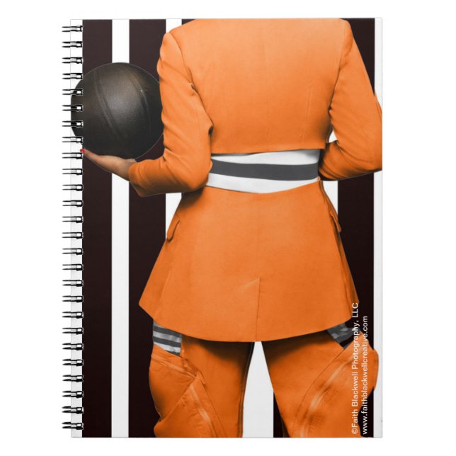 Caderno Espiral Caderno. FRONTEIRA (laranja) (Frente)