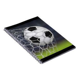 Caderno Espiral Caderno-Futebol