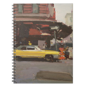 Caderno Espiral Cadillac amarelo 2012
