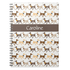 Caderno Espiral Cães de passeio