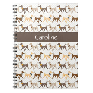 Caderno Espiral Cães de passeio