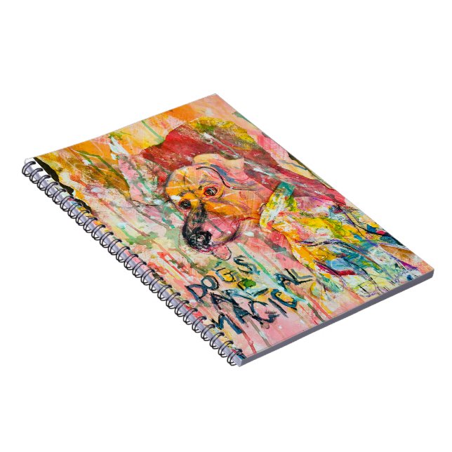 Caderno Espiral Cães são Mágicos (Lado Direito)