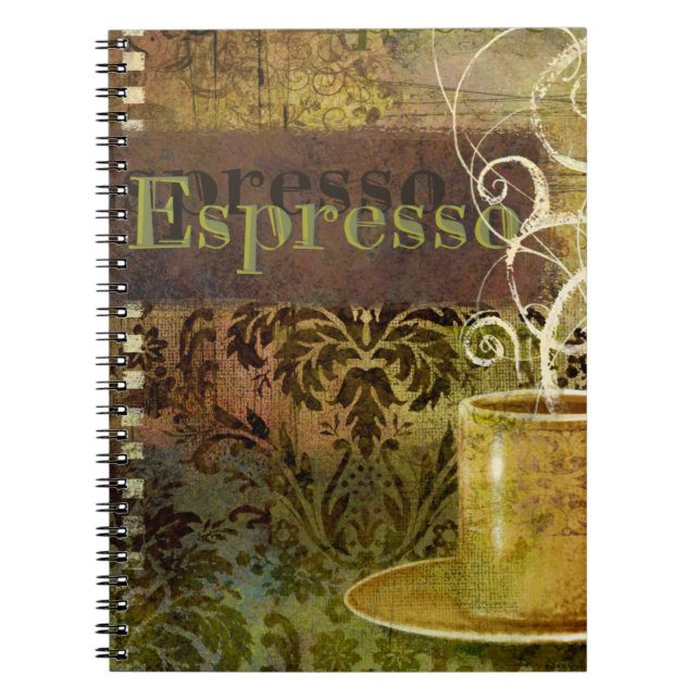 Caderno Espiral Café (Frente)