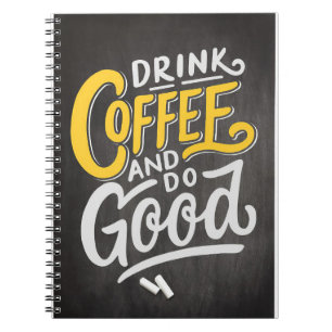 Caderno Espiral Café Beba Café Em Lover E Faça Bem