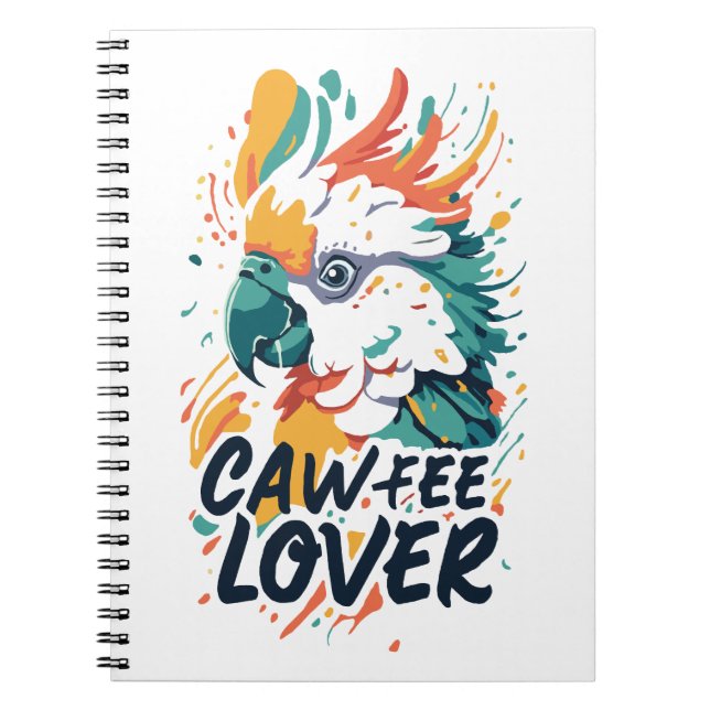 Caderno Espiral Café Cockatoo (Frente)