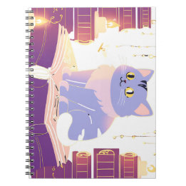 Caderno Espiral Café da biblioteca