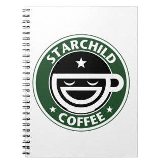 Caderno Espiral Café de Starchild