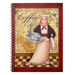 Caderno Espiral Café do cozinheiro chefe
