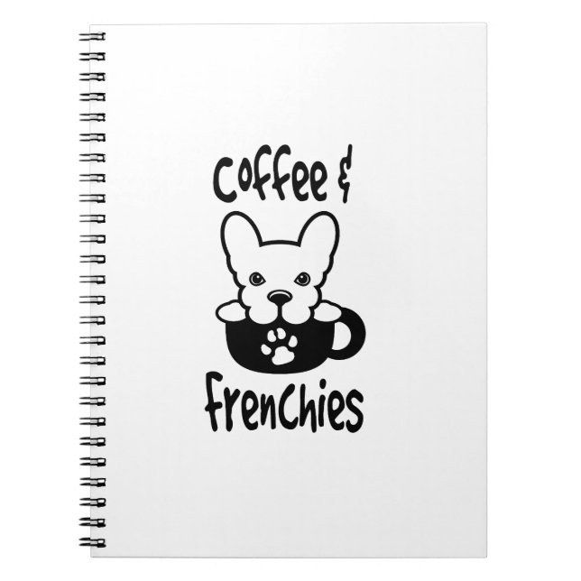 Caderno Espiral Café E Franceses (Frente)