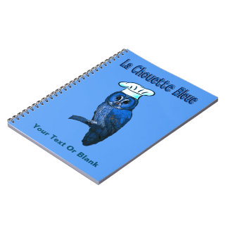 Caderno Espiral Café La Chouette Bleue