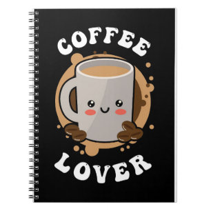 Caderno Espiral Café Lover Café Cappucccino Lover