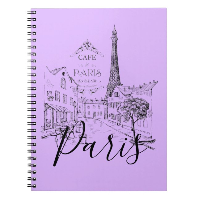 Caderno Espiral Café Paris Notebook (Frente)