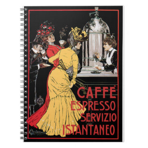 Caderno Espiral Caffe Espresso