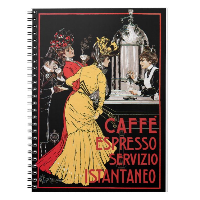 Caderno Espiral Caffe Espresso (Frente)
