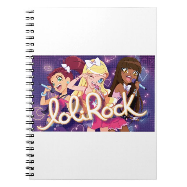 Caderno Espiral Cahier LoliRock (Frente)