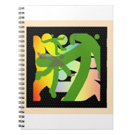 Caderno Espiral Caindo no Oblivião