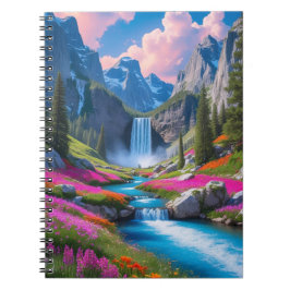 Caderno Espiral Caipira Vibrada e Paisagem Montanha