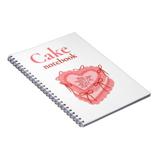 Caderno Espiral Cake Baking Journal for Favorite Recipes
