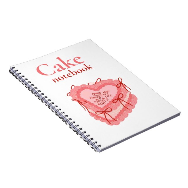 Caderno Espiral Cake Baking Journal for Favorite Recipes (Lado Direito)
