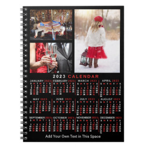 Caderno Espiral Calendário de 2023 (Veja a Descrição para a Versão