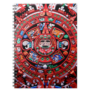 Caderno Espiral Calendário maia
