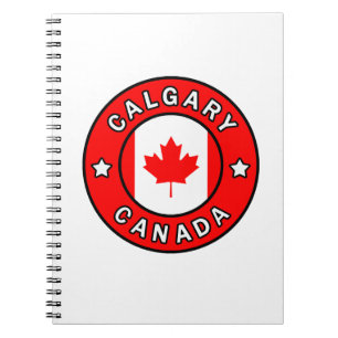 Caderno Espiral Calgary Canada