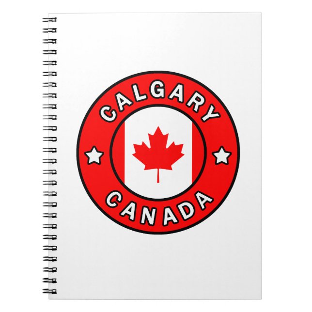 Caderno Espiral Calgary Canada (Frente)