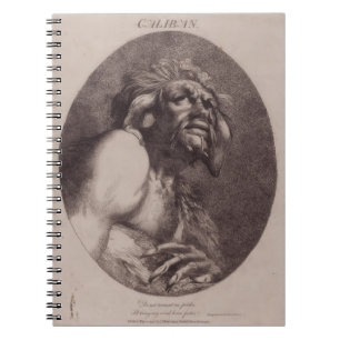 Caderno Espiral Caliban, 1775 John Hamilton Mortimer (artista)