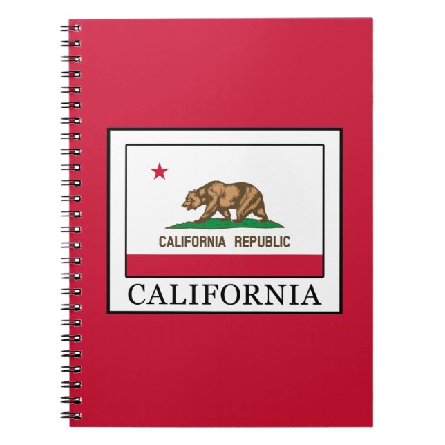 Caderno Espiral Califórnia (Frente)