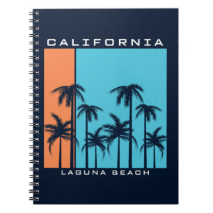 Caderno Espiral California Laguna Beach