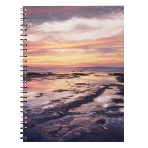 Caderno Espiral Califórnia, San Diego, Sunset Cliffs, Sunset 1