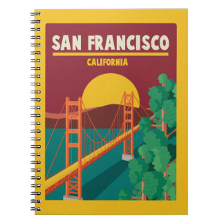 Caderno Espiral Califórnia| São Francisco