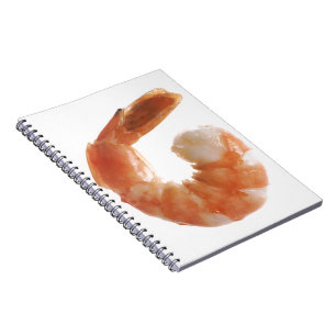 Caderno Espiral Camarão cozinhado
