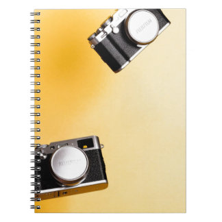Caderno Espiral câmaras amarelas