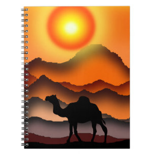 Caderno Espiral Camelos 2
