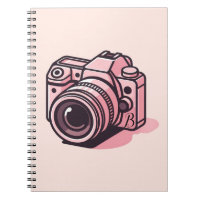 Câmera DSLR Rosa Fashion Personalizada de Fotograf