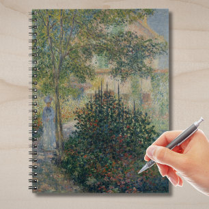 Caderno Espiral Camille Monet em Garden Argenteuil