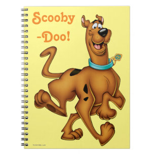 Caderno Espiral Caminhada feliz de Scooby-Doo