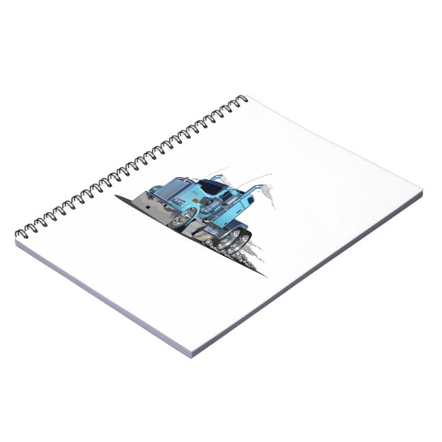 Caderno Espiral Caminhão de animação (Left Side)