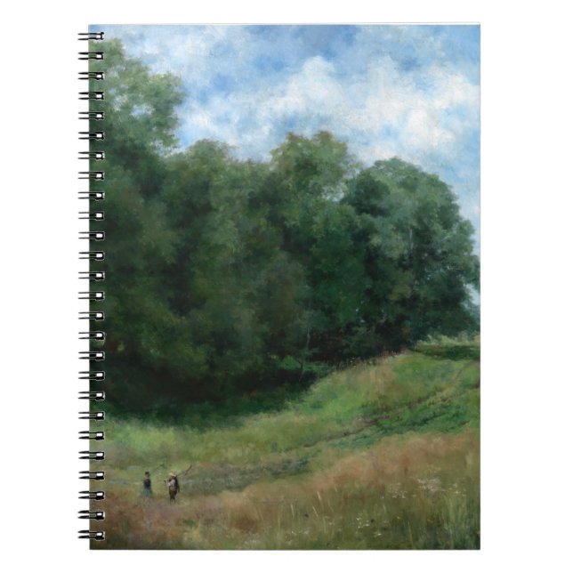 Caderno Espiral Caminho Cênico do Campo - Design de Paisagem Vinta (Frente)