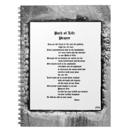 Caderno Espiral Caminho da Oração da Vida