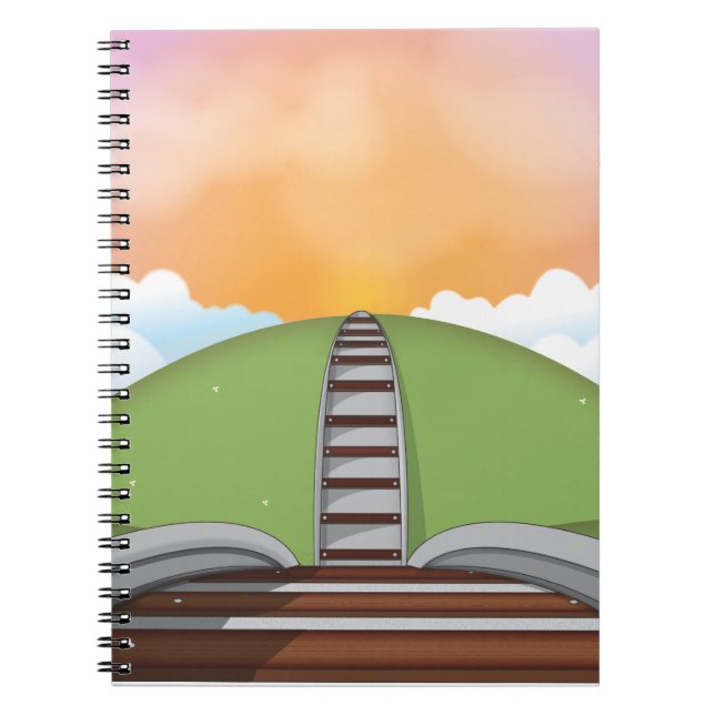 Caderno Espiral Caminho de ferro (Frente)