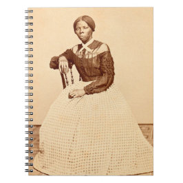 Caderno Espiral Caminho de Ferro Subterrâneo Harriet Tubman