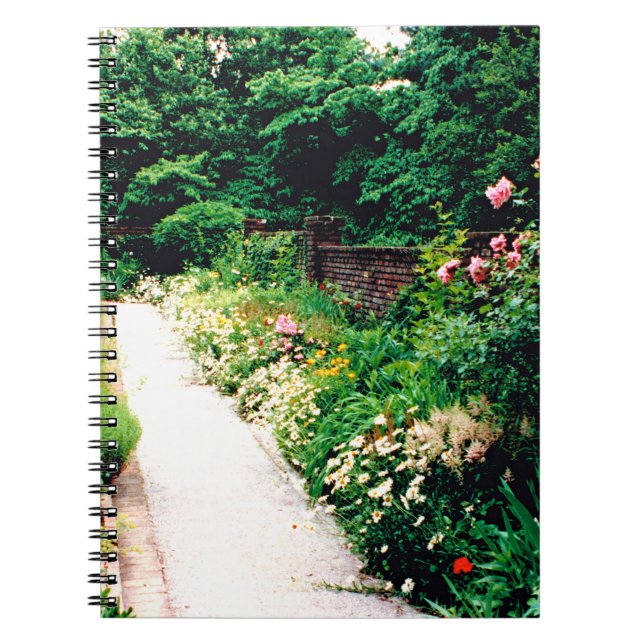 Caderno Espiral Caminho do Jardim (Frente)
