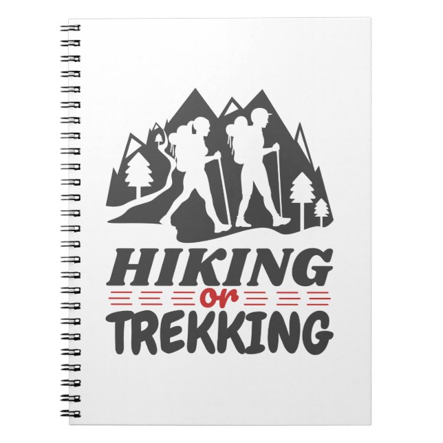 Caderno Espiral Caminho ou Trekking (Frente)