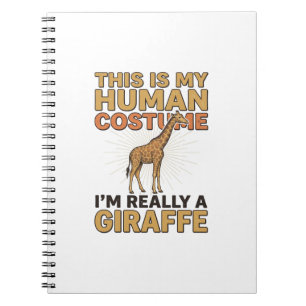 Caderno Espiral Camisa de Gravura Vintage de Fantasia Humana de Gi