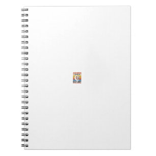 Caderno Espiral Camisa engraçada vintage de Gata Selvagem Senhora