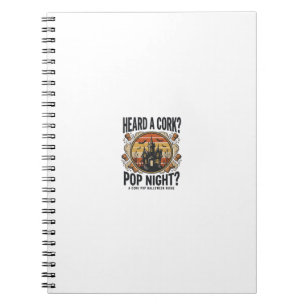 Caderno Espiral Camisa Vintage Cork Pop Halloween Casa Assombrada_