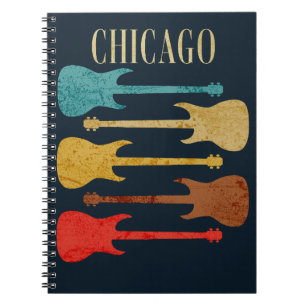 Caderno Espiral Camiseta do Festival de Concertos de Guitarras Vin
